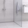 Balneo vágható inox lejtést beállító léc üveghez 170 cm, jobbos/króm D0101010102-2 