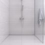 Balneo vágható inox lejtést beállító léc  120 cm, jobbos/króm D0101010110-1