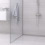 Balneo vágható inox lejtést beállító fali szegélyléc 120 cm, balos/króm D0101010201-1 