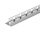Balneo vágható inox lejtést beállító léc üveghez 120 cm, balos/króm D0101010202-1 