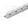 Balneo vágható inox lejtést beállító léc üveghez 170 cm, balos/króm D0101010202-2