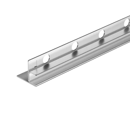 Balneo vágható inox lejtést beállító léc üveghez 170 cm, balos/króm D0101010202-2 – BAL-D01010102022