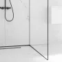 Balneo vágható lejtést beállító léc üveghez 120 cm, jobbos/ matt fekete D0101020102-1 – BAL-D01010201021