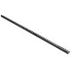Balneo vágható inox lejtést beállító léc 120 cm, jobbos/matt fekete D0101020110-1