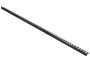 Balneo vágható inox lejtést beállító léc 120 cm, jobbos/matt fekete D0101020110-1
