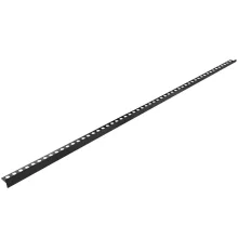 Balneo vágható inox lejtést beállító léc 120 cm, balos/matt fekete D0101020210-1 – BAL-D01010202101