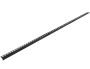 Balneo vágható inox lejtést beállító léc 120 cm, balos/matt fekete D0101020210-1