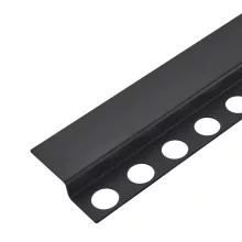 Balneo vágható lejtést beállító elülső padlóra 130 cm, matt fekete D0101020310-1 – BAL-D01010203101