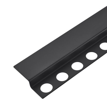 Balneo vágható lejtést beállító elülső padlóra 130 cm, matt fekete D0101020310-1