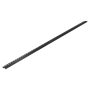 Balneo vágható lejtést beállító elülső padlóra 130 cm, matt fekete D0101020310-1
