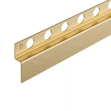 Balneo vágható lejtést beállító fali szegélyléc 120 cm jobbos, arany D0101030101-1 – BAL-D01010301011