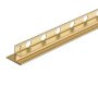 Balneo vágható lejtést beállító léc üveghez 120 cm, jobbos/arany D0101030102-1 