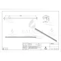 Balneo vágható lejtést beállító léc üveghez 120 cm, jobbos/arany D0101030102-1 – BAL-D01010301021