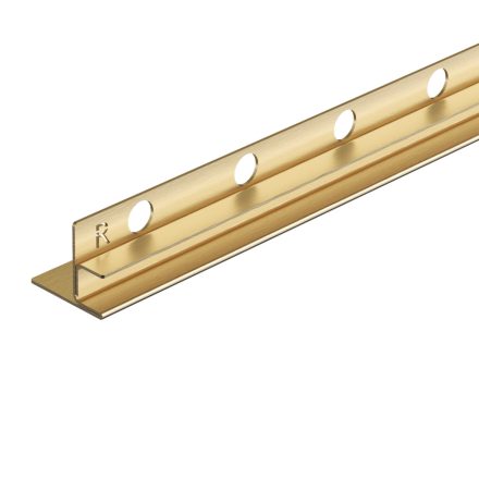 Balneo vágható lejtést beállító léc üveghez 170 cm, jobbos/arany D0101030102-2 
