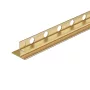Balneo vágható lejtést beállító léc üveghez 120 cm, balos/arany D0101030202-1 – BAL-D01010302021