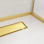 Balneo vágható lejtést beállító elülső padlóra 130 cm, arany D0101030310-1