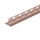 Balneo vágható lejtést beállító léc üveghez 120 cm, balos/réz D0101040202-1 