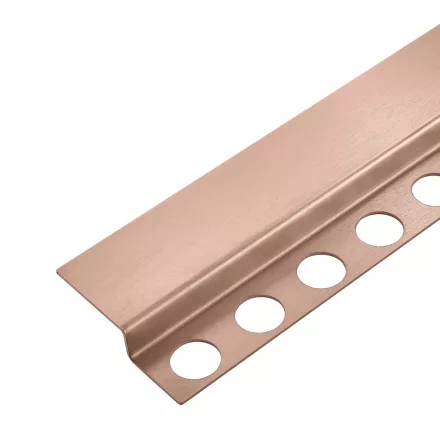 Balneo vágható lejtést beállító elülső padlóra 130 cm, réz D0101040310-1 – BAL-D01010403101