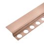 Balneo vágható lejtést beállító elülső padlóra 130 cm, réz D0101040310-1