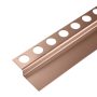 Balneo vágható lejtést beállító elülső padlóra 130 cm, réz D0101040310-1