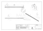 Balneo vágható lejtést beállító elülső padlóra 130 cm, réz D0101040310-1 – BAL-D01010403101