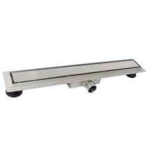 Balneo Duplex Standard kétoldalas lineáris lefolyó 100 cm csempézhető, króm Duplex100 – BAL-Duplex100