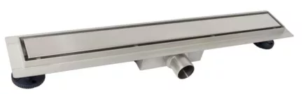 Balneo Duplex Standard kétoldalas lineáris lefolyó 100 cm csempézhető, króm Duplex100 – BAL-Duplex100