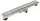 Balneo Duplex Standard kétoldalas lineáris lefolyó 110 cm csempézhető, króm Duplex110 – BAL-Duplex110