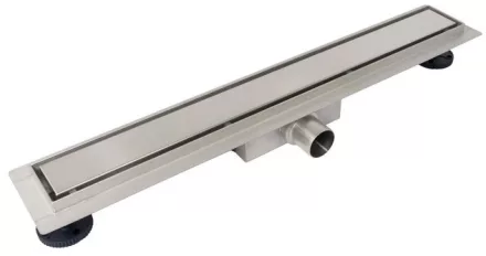 Balneo Duplex Standard kétoldalas lineáris lefolyó 110 cm csempézhető, króm Duplex110 – BAL-Duplex110