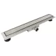 Balneo Duplex Standard kétoldalas lineáris lefolyó 110 cm csempézhető, króm Duplex110 – BAL-Duplex110