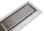 Balneo Duplex Standard kétoldalas lineáris lefolyó 110 cm csempézhető, króm Duplex110 – BAL-Duplex110