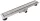Balneo Duplex Standard kétoldalas lineáris lefolyó 120 cm csempézhető, króm Duplex120 – BAL-Duplex120