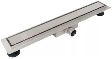 Balneo Duplex Standard kétoldalas lineáris lefolyó 120 cm csempézhető, króm Duplex120 – BAL-Duplex120