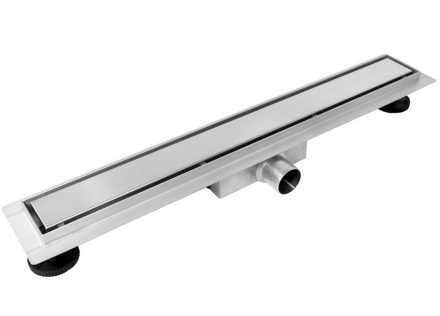 Balneo Duplex NEXT Inox kétoldalas lineáris lefolyó 140 cm csempézhető, króm Duplex140NWB