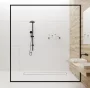 Balneo Duplex NEXT Inox kétoldalas lineáris lefolyó 140 cm csempézhető, króm Duplex140NWB – BAL-Duplex140NWB