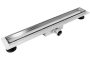 Balneo Duplex NEXT Inox kétoldalas lineáris lefolyó 140 cm csempézhető, króm Duplex140NWB