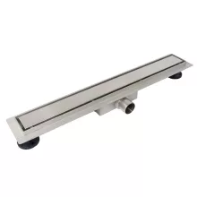 Balneo Duplex Standard kétoldalas lineáris lefolyó 60 cm csempézhető, króm Duplex60 – BAL-Duplex60