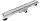 Balneo Duplex NEXT Inox kétoldalas lineáris lefolyó 60 cm csempézhető, króm Duplex60N – BAL-Duplex60N