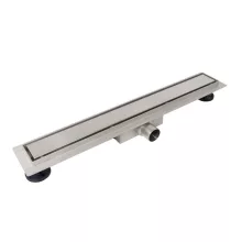 Balneo Duplex Standard kétoldalas lineáris lefolyó 70 cm csempézhető, króm Duplex70 – BAL-Duplex70