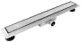 Balneo Duplex NEXT Inox kétoldalas lineáris lefolyó 70 cm csempézhető, króm Duplex70N – BAL-Duplex70N