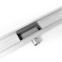 Balneo Duplex NEXT Inox kétoldalas lineáris lefolyó 70 cm csempézhető, króm Duplex70N