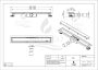 Balneo Duplex NEXT Inox kétoldalas lineáris lefolyó 70 cm csempézhető, króm Duplex70N