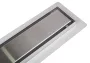 Balneo Duplex Standard kétoldalas lineáris lefolyó 70 cm csempézhető, króm Duplex70 – BAL-Duplex70