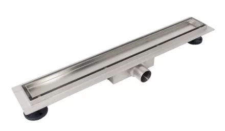 Balneo Duplex Standard kétoldalas lineáris lefolyó 80 cm csempézhető, króm Duplex80 – BAL-Duplex80