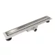 Balneo Duplex Standard kétoldalas lineáris lefolyó 80 cm csempézhető, króm Duplex80 – BAL-Duplex80