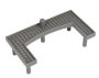 Balneo Duplex Standard kétoldalas lineáris lefolyó 80 cm csempézhető, króm Duplex80