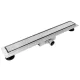 Balneo Duplex NEXT Inox kétoldalas lineáris lefolyó 90 cm csempézhető, króm Duplex90N – BAL-Duplex90N