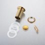 Balneo Brass Klik Klak B leeresztő túlfolyó nélküli mosdókagylóhoz, arany E0101030102-2 