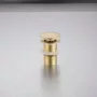 Balneo Brass Klik Klak A leeresztő túlfolyó nélküli mosdókagylóhoz, szálcsiszolt arany.
