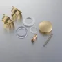 Balneo Brass D Klik Klak univerzális leeresztő, szálcsiszolt arany.